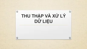 Chương 4 thu thập dữ liệu nghiên cứu khoa học