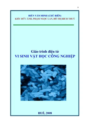 Giáo trình điện tử vi sinh vật học công nghiệp