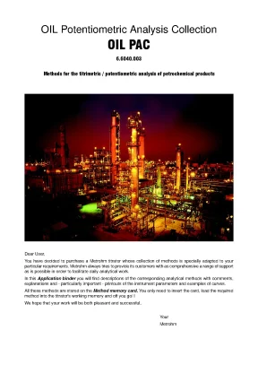 Giáo trình phân tích chuẩn độ điện thế oilpac e