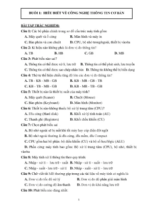 Baithuchanh hệcđ k23 k11 bản mới