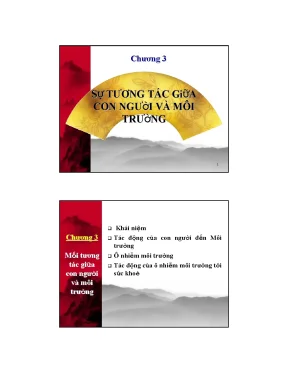 Chuong 3 su tuong tac giua con nguoi va moi truong