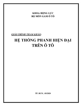 Giao trinh he thong phanh hien dai tren oto vido1 1