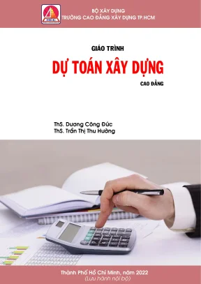 Giáo trình dự toán xây dựng ngành quản lý xây dựng trình độ cao đẳng
