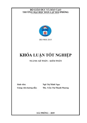 Hoàn thiện công tác kế toán thanh toán với người mua và người bán tại công ty cổ phần thương mại vận tải xuất nhập khẩu vũ gia