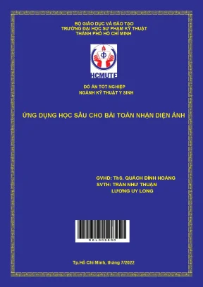 Ứng dụng học sâu cho bài toán nhận diện ảnh