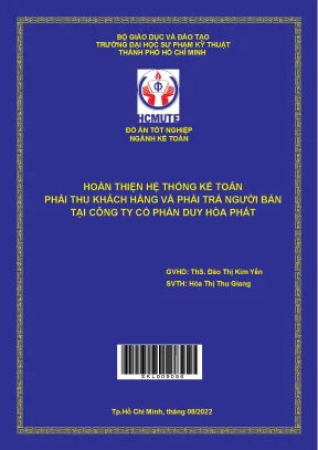 Hoàn thiện hệ thống kế toán phải thu khách hàng và phải trả người bán tại công ty cổ phần duy hòa phát