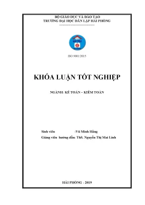 Khóa luận tốt nghiệp hoàn thiện công tác kế toán hàng hóa tại công ty tnhh thương mại và dịch vụ kihin