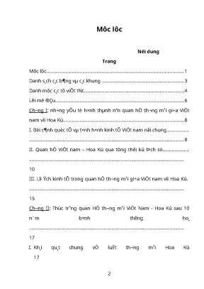 Luận văn quan he thuong mai viet nam hoa ky sau 10 nam