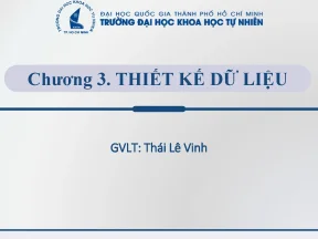 Chuong 2 thiet ke du lieu