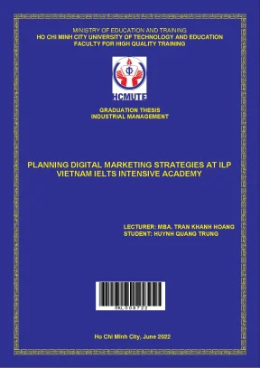 Planning digital marketing strategies at ilp vietnam ielts intensive academy