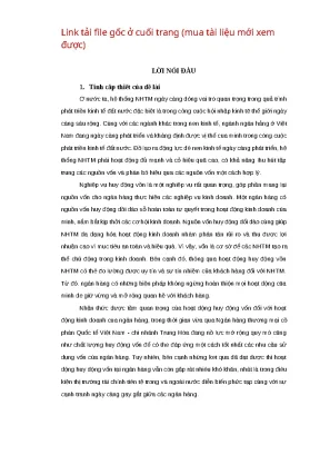 42206 hiệu quả huy động vốn tại ngân hàng thương mại cổ phần quốc tế việt nam chi nhánh trung hòa luận văn học viện tài chính