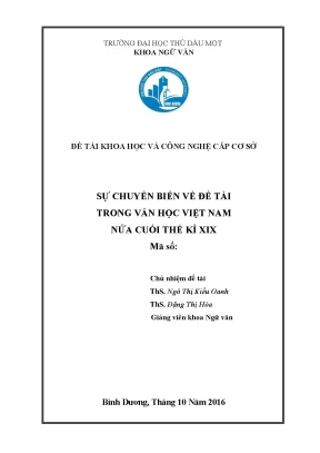Nâng cao hiệu quảsửdụng vốn lƣu động và năng lực cạnh tranh tại công ty tnhh thƣơng mại dịch vụtam hiệp