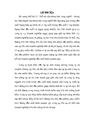 Luận văn tốt nghiệp giải pháp đẩy mạnh hoạt động tiêu thụ tại công ty bánh kẹo hải hà