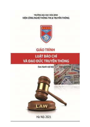 Giáo trình luật báo chí và đạo đức nghề nghiệp