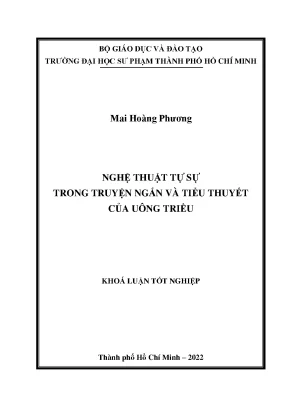 Nghệ thuật tự sự trong truyện ngắn và tiểu thuyết của uông triều