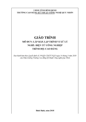 Dtcn gt lap rap lap trinh vi xu ly docx 9587