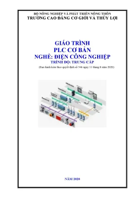 Giáo trình plc cơ bản nghề điện công nghiệp trình độ trung cấp