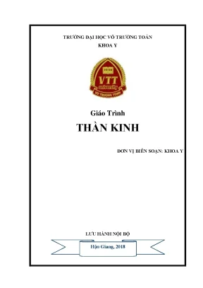Giáo trình thần kinh trường đh võ trường toản