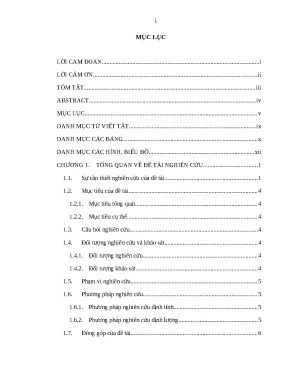 Luận văn thạc sỹ các nhân tố ảnh hưởng đến sự hài lòng của khách hàng về chất lượng dịch vụ của chuỗi nhà thuốc long châu tại thành phố hồ chí minh