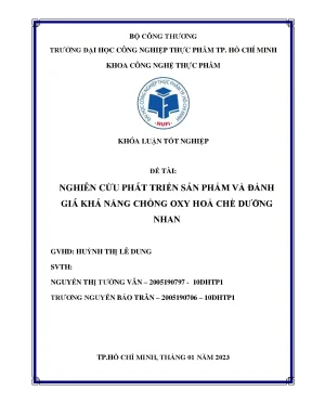 Khóa luận tốt nghiệp nghiên phát triển san phẩm