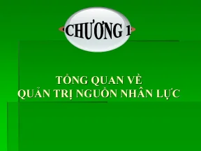 Quản trị nguồn nhân lực
