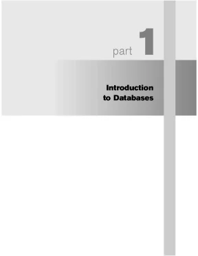 Part 1 introduction to databases