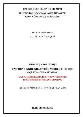 Khóa luận ứng dụng nghe nhạc trên mobile tích hợp gợi ý và chia sẻ nhạc