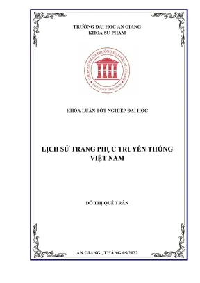 Lịch sử trang phục truyền thống việt nam