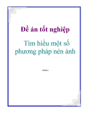 Tìm hiểu một số phương pháp nén ảnh