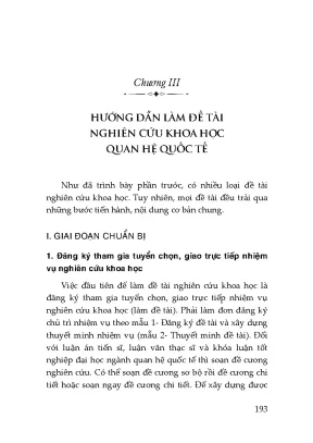 Giáo trình phương pháp nghiên cứu quan hệ quốc tế phần 2 dành cho hệ đại học và sau đại học
