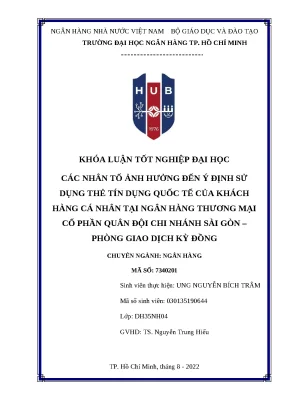 24 các nhân tố ảnh hưởng đến ý định sử dụng thẻ tín dụng quốc tế của khách hàng cá nhân tại nhtm cp quân đội chi nhánh sài gòn phòng giao dịch kỳ đồng khóa luận tốt nghiệp đại học 2023