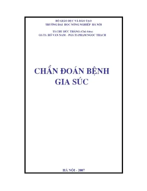1 giáo trình chẩn đoán bệnh gia súc