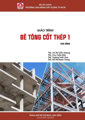 Giáo trình bê tông cốt thép 1 ngành công nghệ công trình kỹ thuật xây dựng trình độ cao đẳng