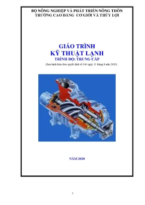 Giáo trình kỹ thuật lạnh nghề điện công nghiệp trình độ trung cấp