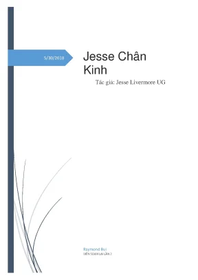 Jesse livermore chân kinh v2