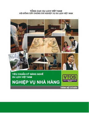 Nghiệp vụ nhà hàng trình độ cơ bản