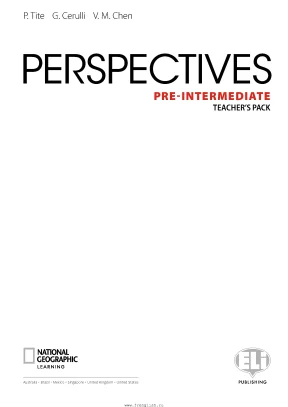 Perspectives pre intermediate teachers guide
