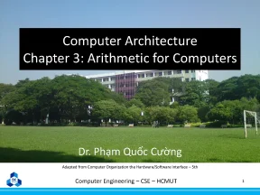 Chapter 3 arithmetic for computers