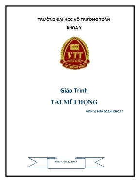 Giao trinh tai mui hong phan 1 3137