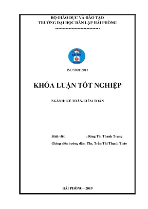 Hoàn thiện công tác kế toán doanh thu chi phí và xác định kết quả kinh doanh tại công ty tnhh thương mại hoàng tín phát