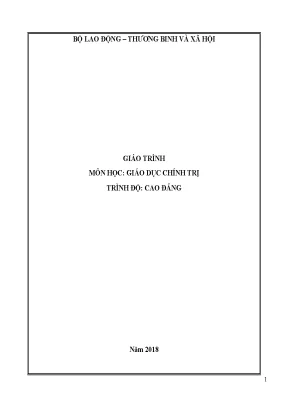 Bg chính trị hệ cao đẳng