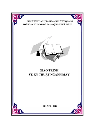 Giáo trình vẽ kỹ thuật ngành may nguyễn sỹ an 2016