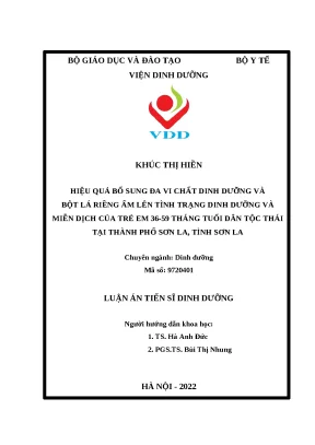 Luận án ncs khúc thị hiền