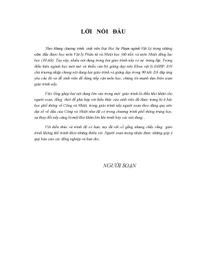 Giáo trình vật lý phân tử và nhiệt học trường đh sư phạm đà nẵng