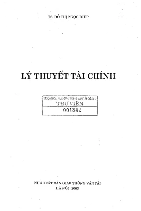 Lý thuyết tài chính