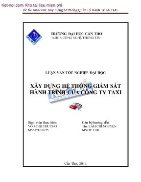 Xây dựng hệ thống giám sát