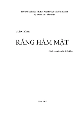 00 giáo trình rhm