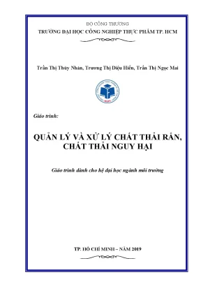 Giáo trình quản lý và xử lý chất thải rắn chất thải nguy hại