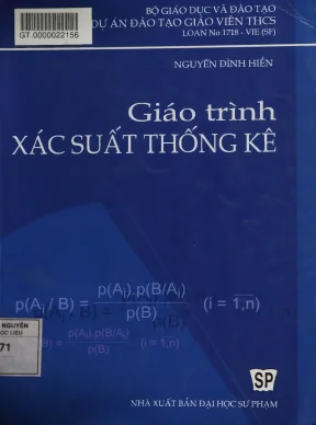 Giáo trình xác suất thống kê phần 1 nguyễn đình hiền