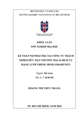 Kế toán nợ phải trả tại công ty tnhh tm dv mạng lưới thông minh